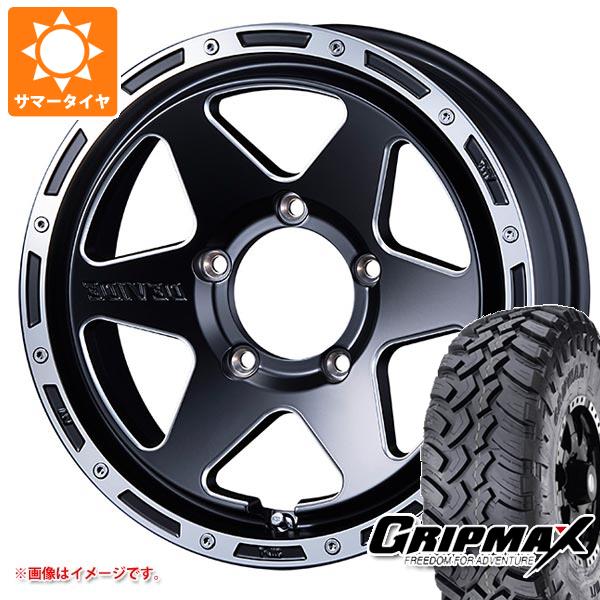 ジムニーシエラ JB74W用 サマータイヤ グリップマックス マッドレイジ M/T 235/70R16 106Q ホワイトレター SSR ディバイド TR 6 6.0 16 :devtr6js 38106 s861007zk:タイヤ1番