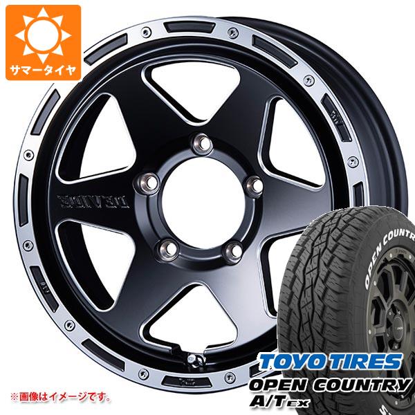 5本セット ジムニー JB64W用 2024年製 サマータイヤ トーヨー オープンカントリー A/T EX 215/70R16 100H ホワイトレター SSR ディバイド TR 6 5.5 16 :devtr6j 36841 s86768zk 5:タイヤ1番