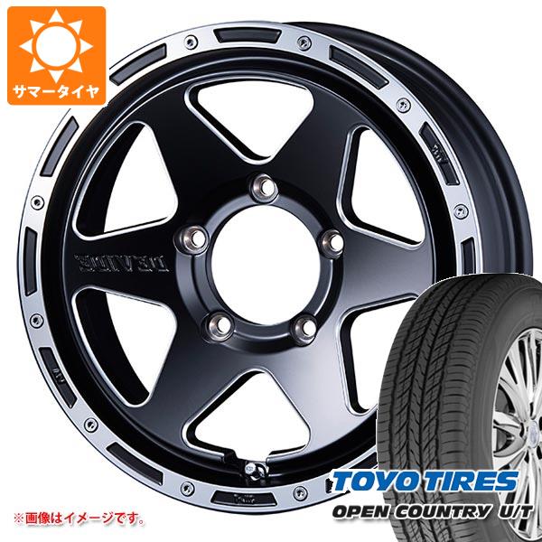 5本セット ジムニーシエラ JB74W用 サマータイヤ トーヨー オープンカントリー U/T 215/70R16 100H SSR ディバイド TR 6 6.0 16 :devtr6js 28545 s86770zk 5:タイヤ1番