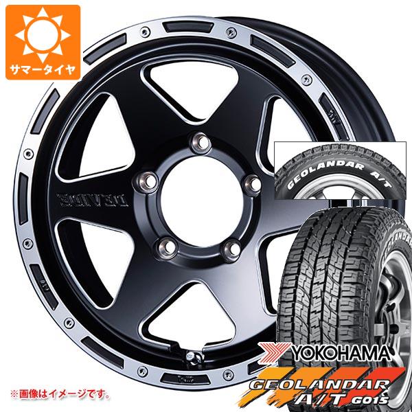 ジムニー用 2024年製 サマータイヤ ヨコハマ ジオランダー A/T G015 185/85R16 105/103N LT ホワイトレター SSR ディバイド TR 6 5.5 16 :devtr6j 38494 s86999zk:タイヤ1番