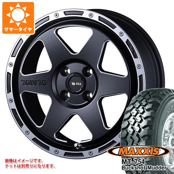 サマータイヤ 195R14 106/104R 8PR マキシス MT 754 バックショットマッダー アウトラインホワイトレター SSR ディバイド TR 6 4.5 14 :devtr6k 19550:タイヤ1番