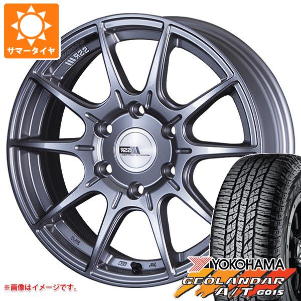 ハイエース 200系用 サマータイヤ ヨコハマ ジオランダー A/T G015 215/70R16 100H ブラックレター SSR ディバイド X01H 6.5 16 :devx01h 25581 t80971yt:タイヤ1番