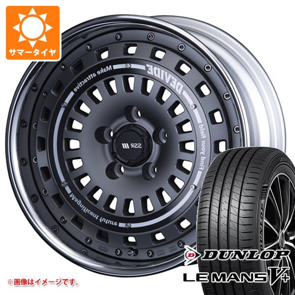 サマータイヤ 185/55R16 83V ダンロップ ルマン5 LM5+ SSR ディバイド クロスバッハ 6.0 16 :devxross 40309:タイヤ1番