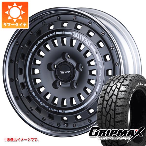 ライズ用 サマータイヤ グリップマックス マッドレイジ R/T MAX 195/65R16 92S ホワイトレター SSR ディバイド クロスバッハ 6.5 16 :devxross 36499 t80981yt:タイヤ1番