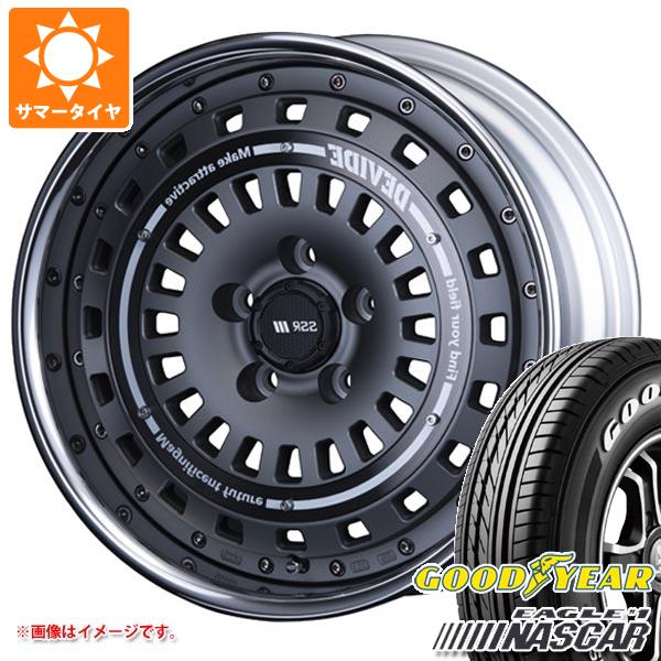 ライズ用 2024年製 サマータイヤ グッドイヤー イーグル ＃1 ナスカー 215/65R16C 109/107R ホワイトレター SSR ディバイド クロスバッハ 6.5 16 :devxross 14402 t80982yt:タイヤ1番