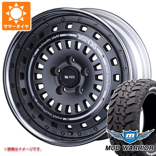 ライズ用 サマータイヤ モンスタ マッドウォーリアー LT215/70R16 107/105Q ホワイトレター SSR ディバイド クロスバッハ 6.5 16 :devxross 34780 t80983yt:タイヤ1番