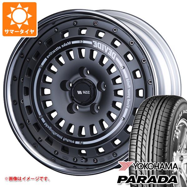 ライズ用 2024年製 サマータイヤ ヨコハマ パラダ PA03 215/65R16C 109/107S ホワイトレター SSR ディバイド クロスバッハ 6.5 16 :devxross 19618 t80982yt:タイヤ1番