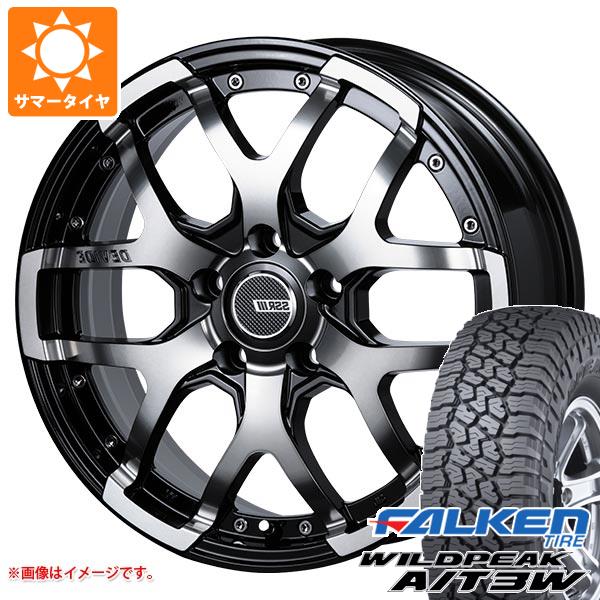 ミツビシ アウトランダー GF/GG系用 サマータイヤ ファルケン ワイルドピーク A/T3W 235/70R16 109T XL SSR ディバイド ZS 7.0-16
