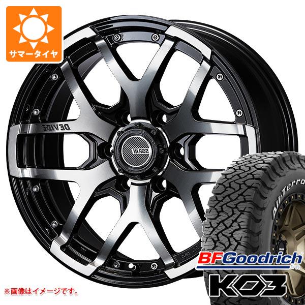 サマータイヤ 285/70R17 121/118S BFグッドリッチ オールテレーンT/A KO3 ホワイトレター SSR ディバイド ZS 8.0 17 : devzs6 42572 : タイヤ1番