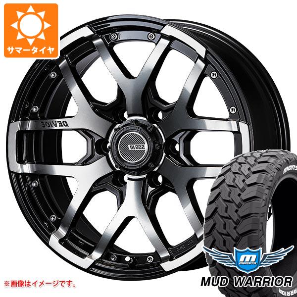 ハイラックスサーフ215系用 サマータイヤ モンスタ マッドウォーリアー LT265/65R17 120/117Q ホワイトレター SSR ディバイド ZS 8.0 17 :devzs6 34778 t801055yt:タイヤ1番