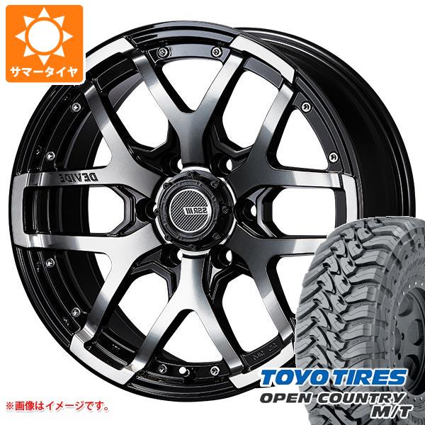 サマータイヤ 265/65R17 120/117P トーヨー オープンカントリー M/T ブラックレター SSR ディバイド ZS 8.0 17 :devzs6 32611:タイヤ1番