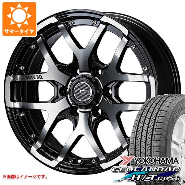 サマータイヤ 265/60R18 110H ヨコハマ ジオランダー H/T G056 ブラックレター SSR ディバイド ZS 8.0 18 :devzs6 19606:タイヤ1番