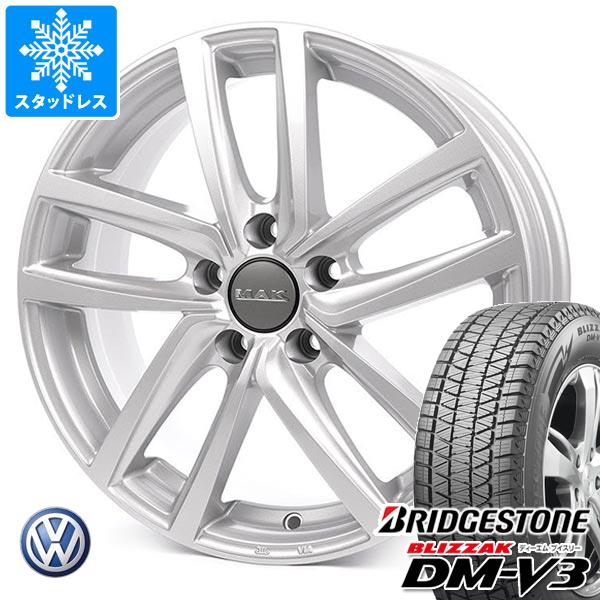 ブリザック - VW ティグアン 新型2017年〜用 スタッドレス 置き目品 ブリヂストン DM-V3 225/60R17 99Q MAK ドレスデン 冬タイヤ、ホイールセット-車、バイク、自転車