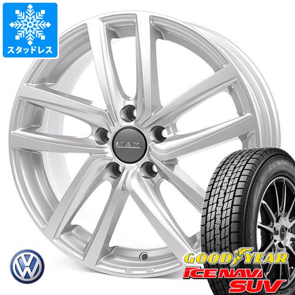 VW ティグアン 新型2017年〜用 スタッドレス グッドイヤー アイスナビ SUV 225/60R17 99Q MAK ドレスデン
