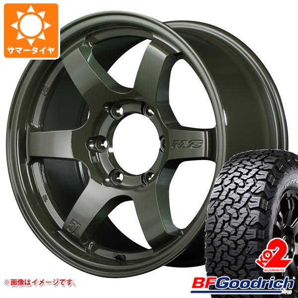 ハイエース 200系用 サマータイヤ BFグッドリッチ オールテレーンT/A KO2 LT215/70R16 100/97R ホワイトレター レイズ グラムライツ 57DR X LTD 6.5 16 :drxltdh 21564 t80971yt:タイヤ1番