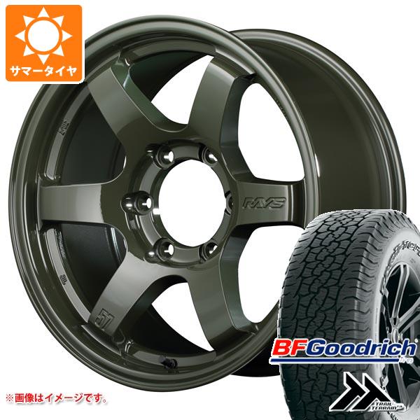 ランドクルーザー プラド 150系用 サマータイヤ BFグッドリッチ トレールテレーンT/A 265/65R17 112T アウトラインホワイトレター レイズ 57DR-X LTD 8.0-17｜tire1ban