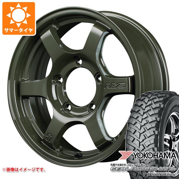 5本セット ジムニー用 サマータイヤ ヨコハマ ジオランダー M/T+ G001J 195R16C 104/102Q レイズ グラムライツ 57DR X LTD 5.5 16 :drxltdj 14208 s861002zk 5:タイヤ1番