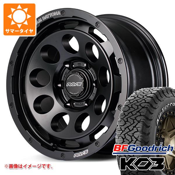 2026年製 サマータイヤ 265/70R17 118/115S BFグッドリッチ オールテレーンT/A KO3 ホワイトレター レイズ デイトナ D9 6穴 8.5-17
