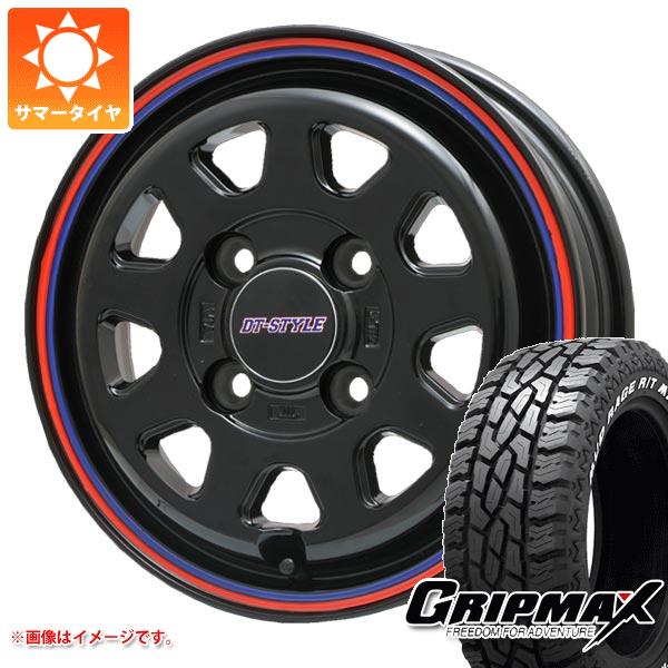 サマータイヤ 165/65R15 81Q グリップマックス マッドレイジ R/T MAX ブラックレター DTスタイル 4.5-15｜tire1ban