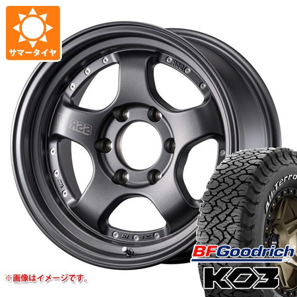 5本セット トヨタ FJクルーザー 10系用 サマータイヤ BFグッドリッチ オールテレーンT/A KO3 LT265/70R17 ホワイトレター SSR ディバイド SP1 トレイル 8.5-17