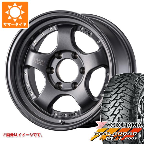 5本セット トヨタ FJクルーザー 10系用 2026年製 サマータイヤ ヨコハマ ジオランダー M/T G003 LT265/70R17 121/118Q SSR ディバイド SP1 トレイル 8.5-17