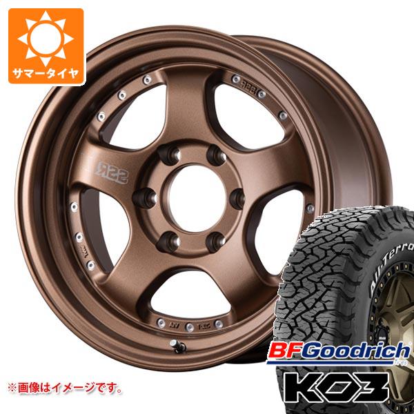 5本セット トヨタ FJクルーザー 10系用 サマータイヤ BFグッドリッチ オールテレーンT/A KO3 LT265/70R17 ホワイトレター SSR ディバイド SP1 トレイル 8.5-17