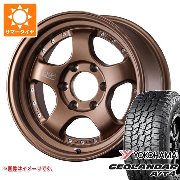 GEOLANDAR - 5本仕掛ける トヨタ FJクルーザー 10系用 朱夏タイア ヨコハマ ジオランダー A/T4 G018 LT285/70R17 121/118S OWL SSR ディバイド SP1 トレイル 8.5-17 車、バイク、自転車-タイヤ、ホイール