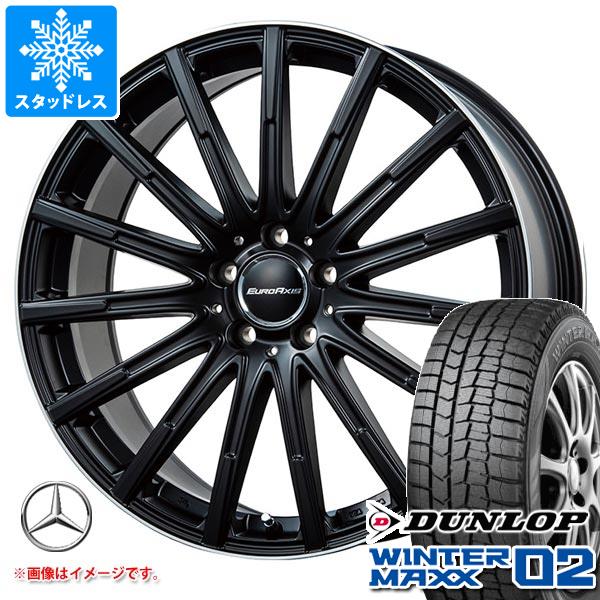 WINTER MAXX 02 - メルセデスベンツ W206オールテレイン C位置づけ用 スタッドレス ダンロップ ウインターマックス02 WM02 225/55R17 97Q ユーロアクシス エアフルト タイヤ、ホイール-自動車-車、バイク、自転車
