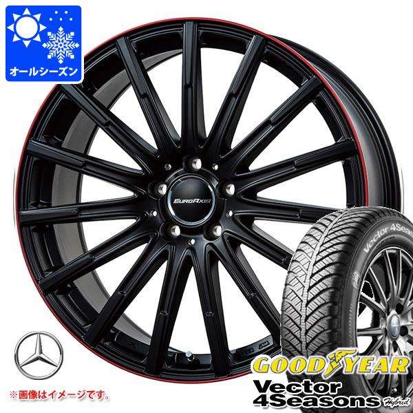 メルセデスベンツ W247 Bクラス用 オールシーズンタイヤ グッドイヤー ベクター 4シーズンズ ハイブリッド 225/45R18 91H ユーロアクシス エアフルト