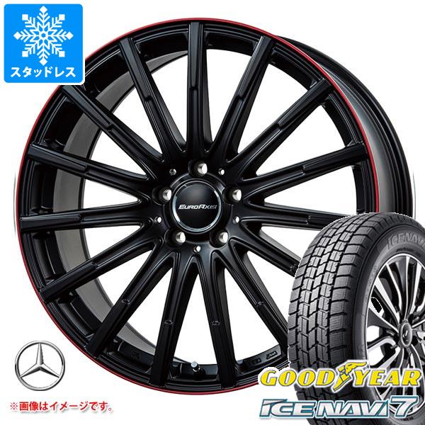 メルセデスベンツ W206 Cクラス用 スタッドレス グッドイヤー アイスナビ7 225/45R18 91Q ユーロアクシス エアフルト