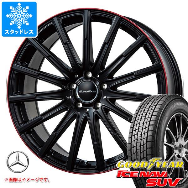 メルセデスベンツ X253 GLCクラス用 2023年製 スタッドレス グッドイヤー アイスナビ SUV 235/60R18 107Q XL ユーロアクシス エアフルト