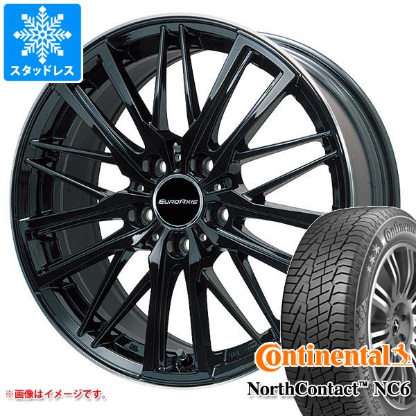 アウディ Q2 GA系用 スタッドレス コンチネンタル ノースコンタクト NC6 215/55R17 98T XL ユーロアクシス ガヤ W5｜tire1ban