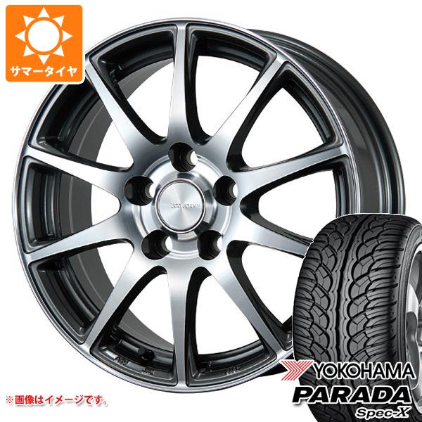 サマータイヤ 235/60R18 103V ヨコハマ パラダ スペック X PA02 エコフォルム CRS23 7.5 18 :eccr23 4868:タイヤ1番