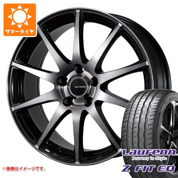 サマータイヤ 215/45R18 89Y ラウフェン Zフィット EQ LK03 エコフォルム CRS23 7.5 18 :eccr23bb 38487:タイヤ1番