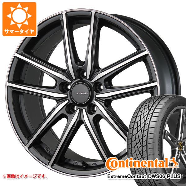 サマータイヤ 195/50R16 84W コンチネンタル エクストリームコンタクト DWS06 プラス エコフォルム CRS20 6.5 16 :ecocr20 36732:タイヤ1番