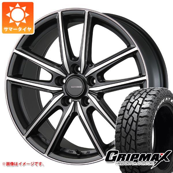 サマータイヤ 165/65R15 81Q グリップマックス マッドレイジ R/T MAX ブラックレター エコフォルム CRS20 4.5 15 :ecocr20 36492:タイヤ1番