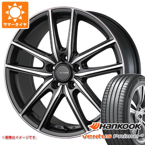 サマータイヤ 225/55R17 101W XL ハンコック ベンタス プライム4 K135 エコフォルム CRS20 7.0 17 :ecocr20 39902:タイヤ1番