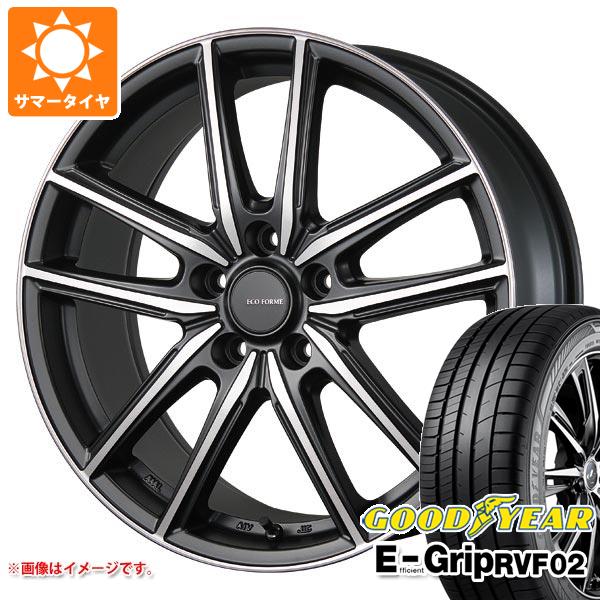 サマータイヤ 205/55R16 94V XL グッドイヤー エフィシエントグリップ RVF02 エコフォルム CRS20 6.5 16 :ecocr20 36628:タイヤ1番