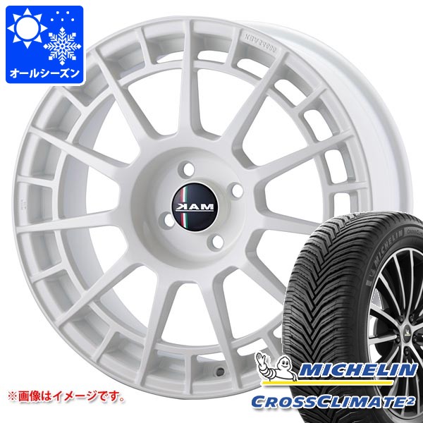 フィアット アバルト500e FA1系用 オールシーズンタイヤ ミシュラン クロスクライメート2 205/45R17 88W XL MAK エンティティー