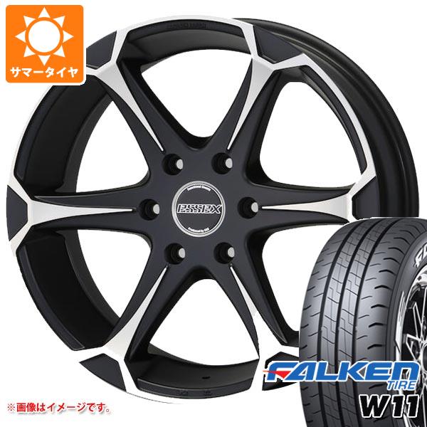 ハイエース 200系用 2024年製 サマータイヤ ファルケン W11 215/60R17C 109/107N ホワイトレター エセックス EJ 7.0 17 :eseej 32711 t80968yt:タイヤ1番