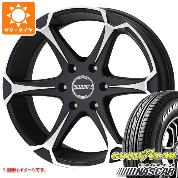 ハイエース 200系用 サマータイヤ グッドイヤー イーグル ＃1 ナスカー 215/60R17C 109/107R ホワイトレター エセックス EJ 7.0 17 :eseej 14403 t80968yt:タイヤ1番