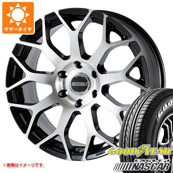 ハイエース 200系用 サマータイヤ グッドイヤー イーグル ＃1 ナスカー 215/60R17C 109/107R ホワイトレター エセックス EM 7.0 17 :eseem 14403 t80968yt:タイヤ1番