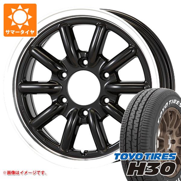 ハイエース 200系用 サマータイヤ トーヨー H30 215/65R16 C 109/107R ホワイトレター エセックス ENCB 6.5 16 :eseencb 39888 t80967yt:タイヤ1番