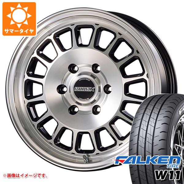 ハイエース 200系用 2024年製 サマータイヤ ファルケン W11 215/60R17C 109/107N ホワイトレター エセックス ENCD 6.5 17 :eseencd 32711 t80968yt:タイヤ1番