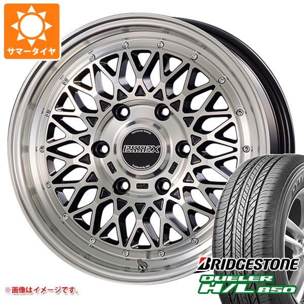 ハイエース 200系用 サマータイヤ ブリヂストン デューラー H/L850 215/70R16 100H エセックス ENCM 6.5 16 :eseencm 16264 t80971yt:タイヤ1番