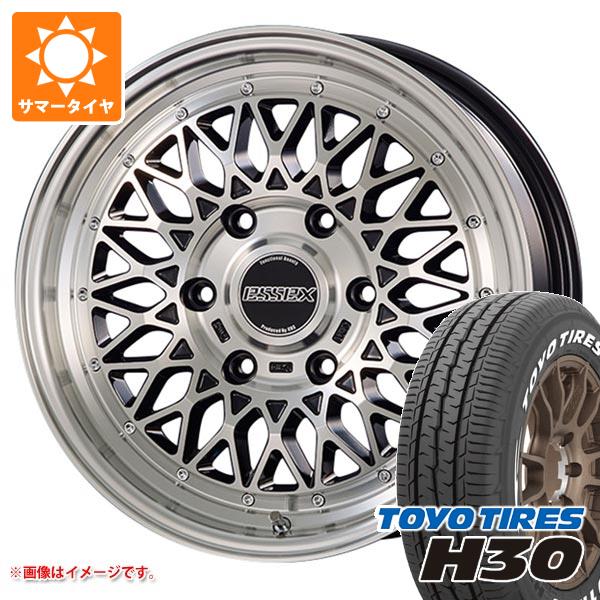 ハイエース 200系用 サマータイヤ トーヨー H30 225/50R18 C 107/105R ホワイトレター エセックス ENCM 7.5 18 :eseencm 39886 t80969yt:タイヤ1番