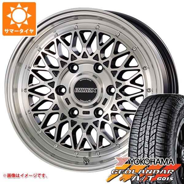 ハイエース 200系用 サマータイヤ ヨコハマ ジオランダー A/T G015 215/70R16 100H ブラックレター エセックス ENCM 6.5 16 :eseencm 25581 t80971yt:タイヤ1番