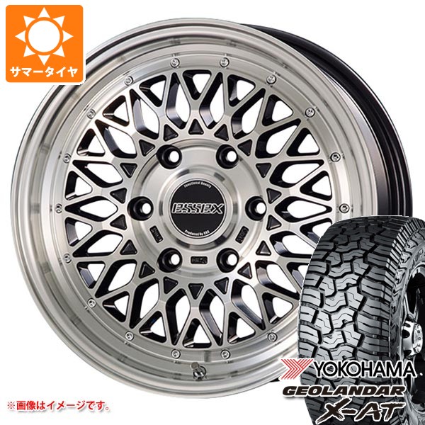トヨタ ハイエース 200系用 サマータイヤ ヨコハマ ジオランダー X-AT G016 215/65R16C 109/107Q アウトラインホワイトレター G016A エセックス ENCM 6.5-16