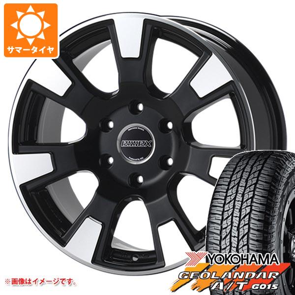 ハイエース 200系用 サマータイヤ ヨコハマ ジオランダー A/T G015 215/70R16 100H ブラックレター エセックス ES 7.0 16 :esees 25581 t80971yt:タイヤ1番