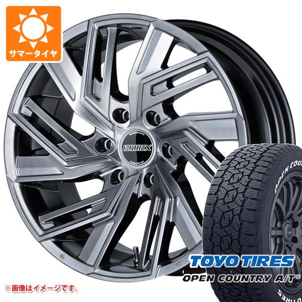 ハイエース 200系用 2024年製 サマータイヤ トーヨー オープンカントリー A/T3 215/60R17C 109/107R ホワイトレター エセックス EW 6.5-17｜tire1ban